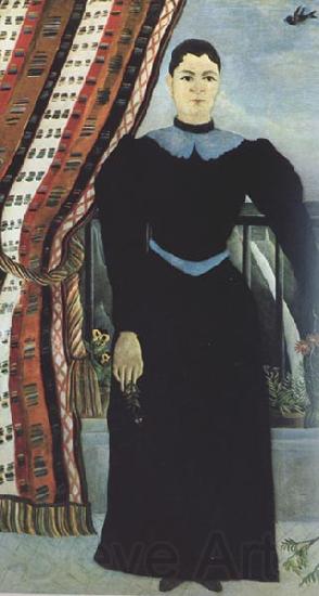 Henri Rousseau Portrait of a Woman